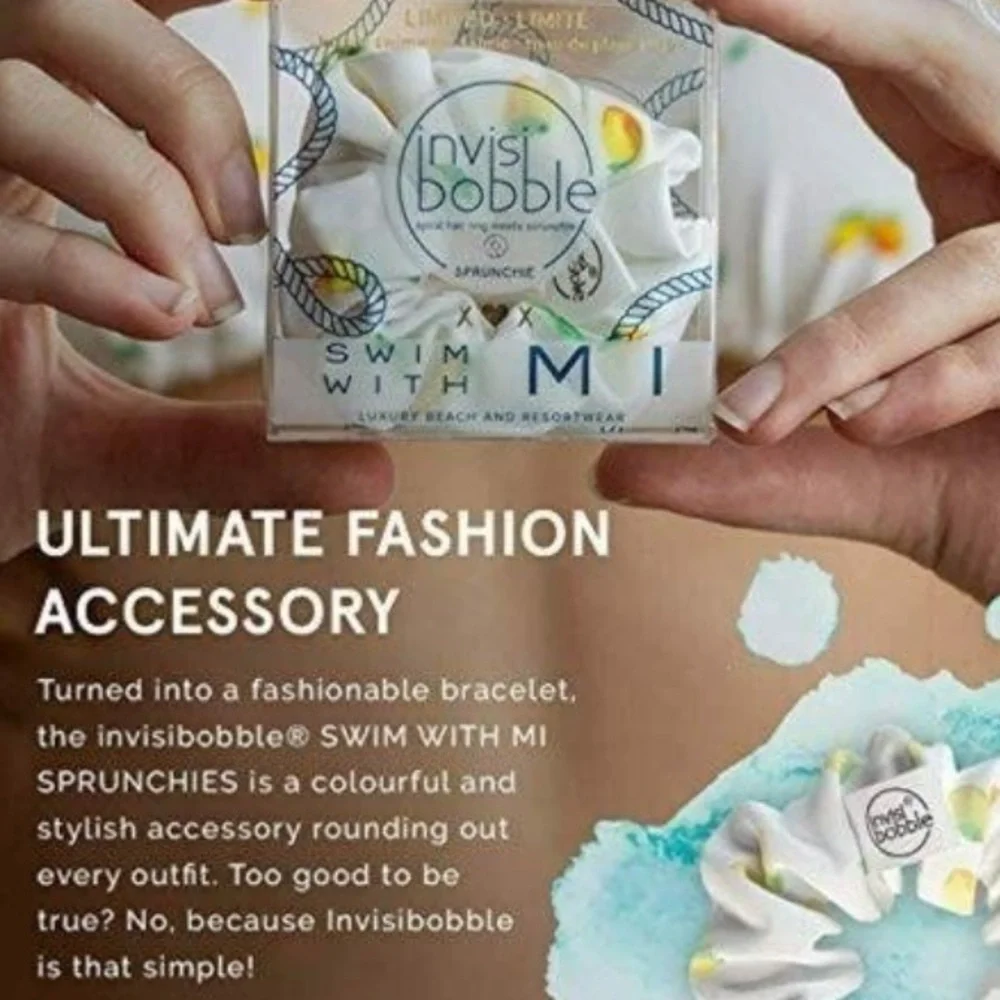 Invisibobble/Swim with Mi Bundle of 2 Sprunchies